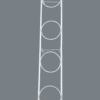 Plants Stand - White- Style 4
