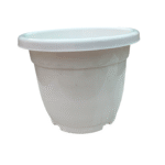 White Plastic Pot