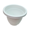White Plastic Pot