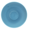 Glossy finish plastic pot- light blue
