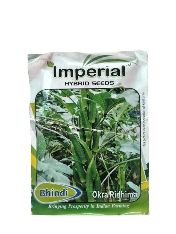 Ridhima Bhindi Seeds – Hybrid Okra for Home Growing