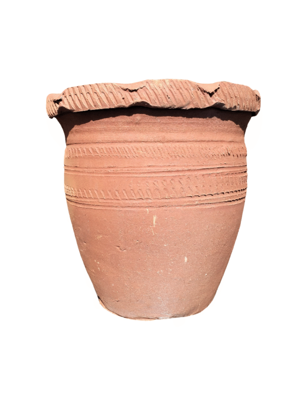 Terracotta Designer Pot – 10 Inch Wide