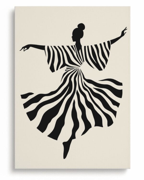 Grace in Motion Canvas Art