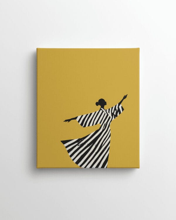 Golden Joy Canvas Art