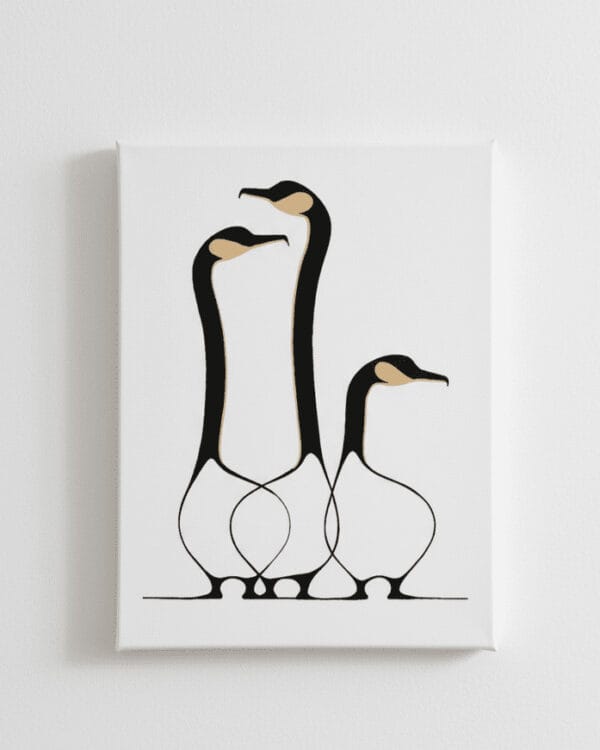 Elegant Trio Canvas Art